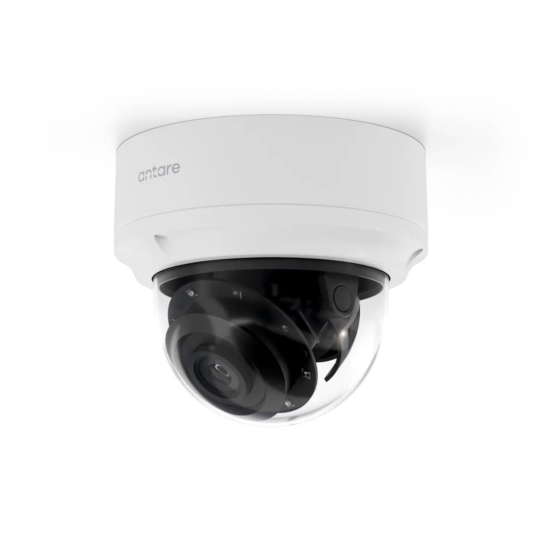 Antare Dome camera mounted on a ceiling.