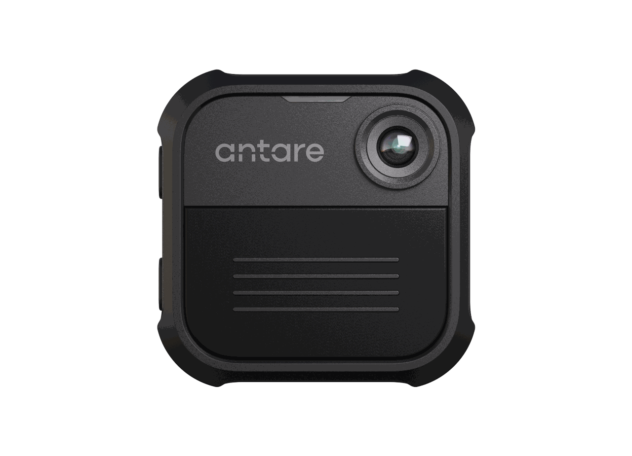 Antare Body Camera Pro in matte black.