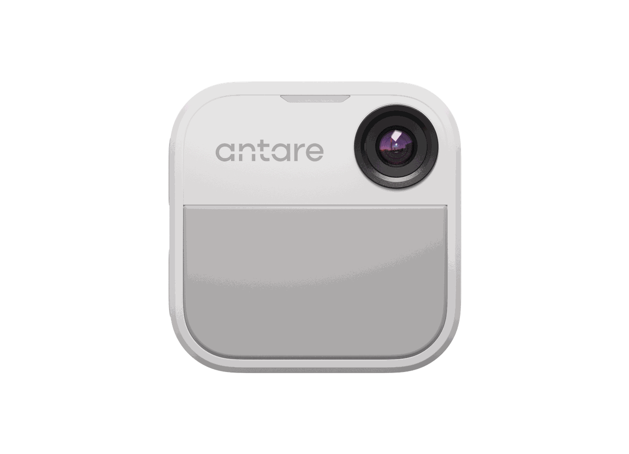 Antare Body Camera Compact in white.